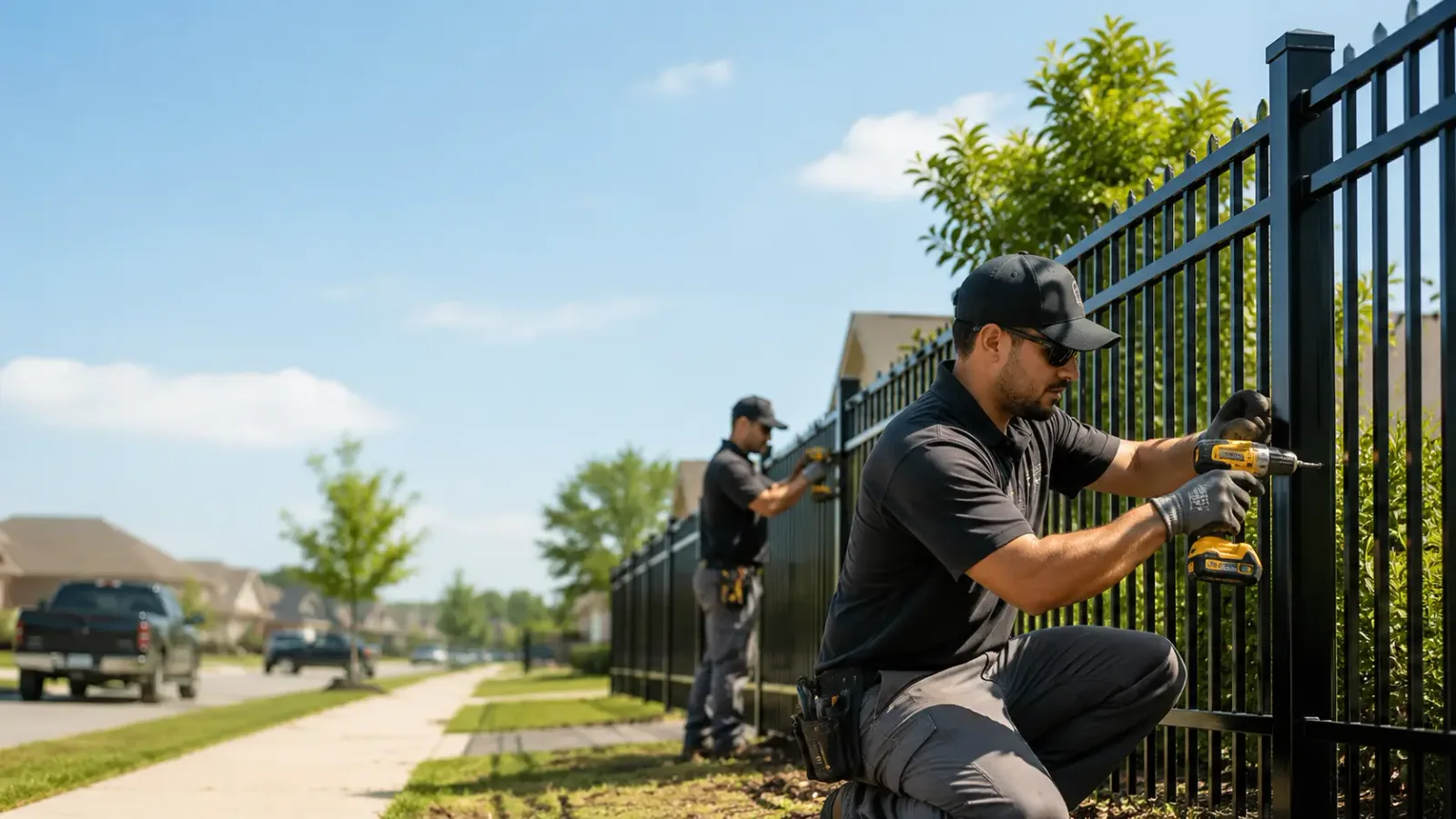 Metal Fence Installation in Rockbridge, IL